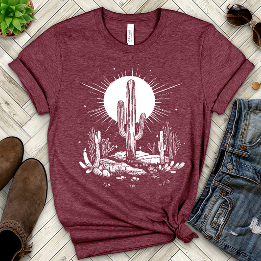 Desert Life Cactus Heathered Tee