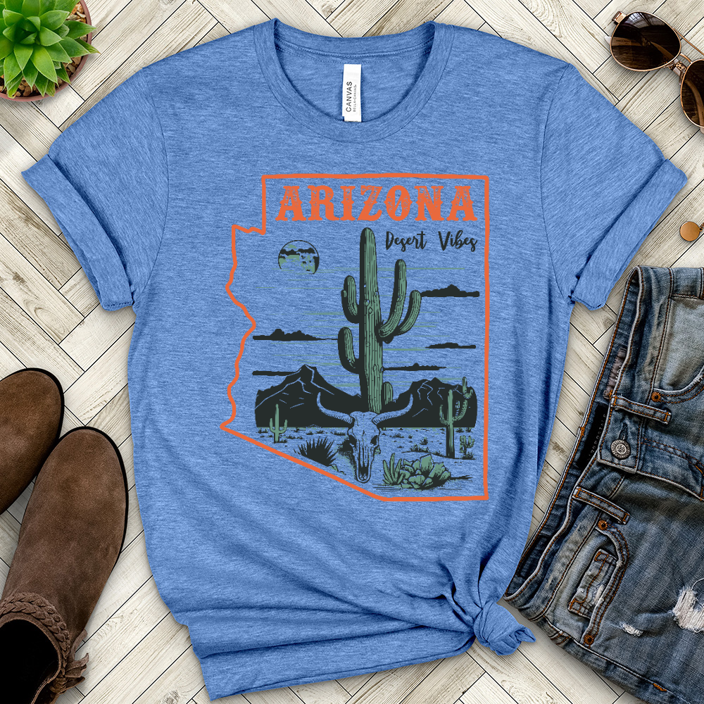 Arizona Desert Heathered Tee