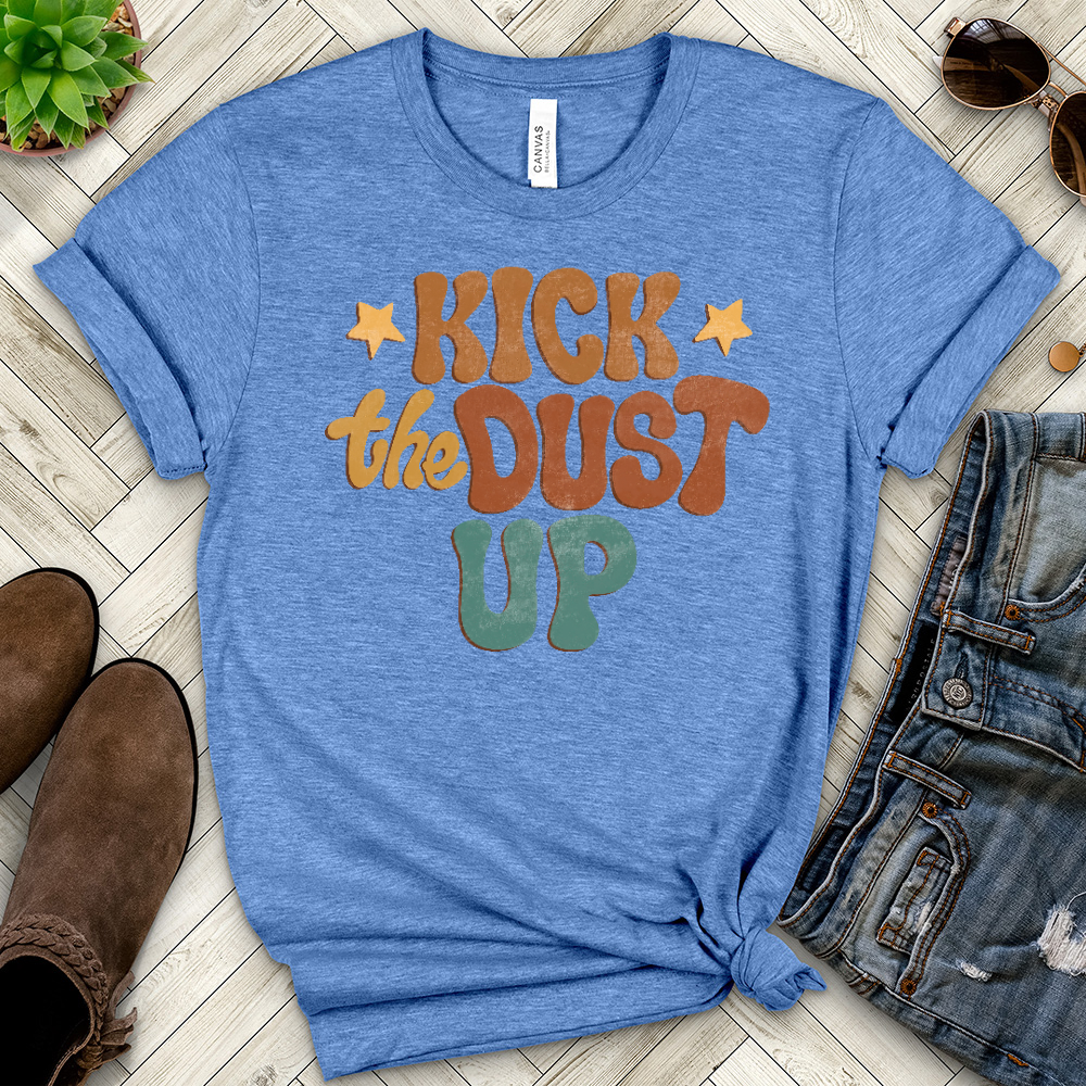 Kick the Dust Up Heathered Tee
