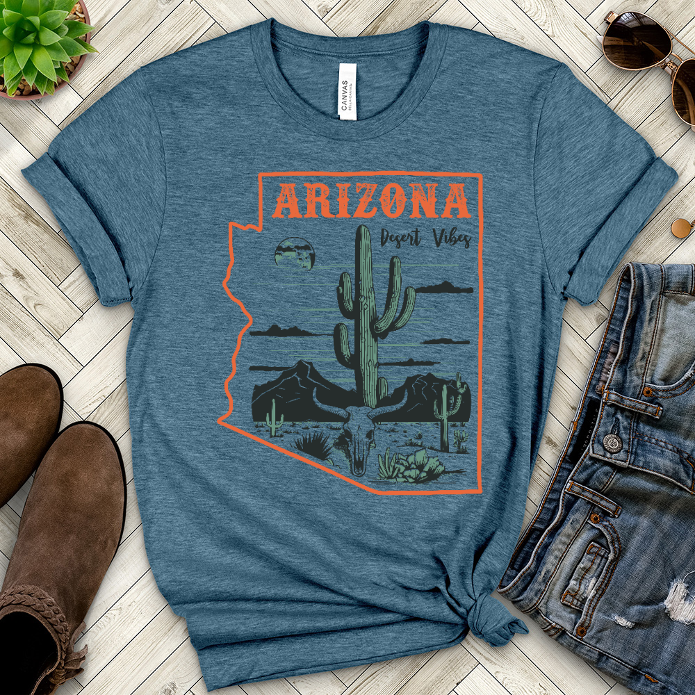 Arizona Desert Heathered Tee