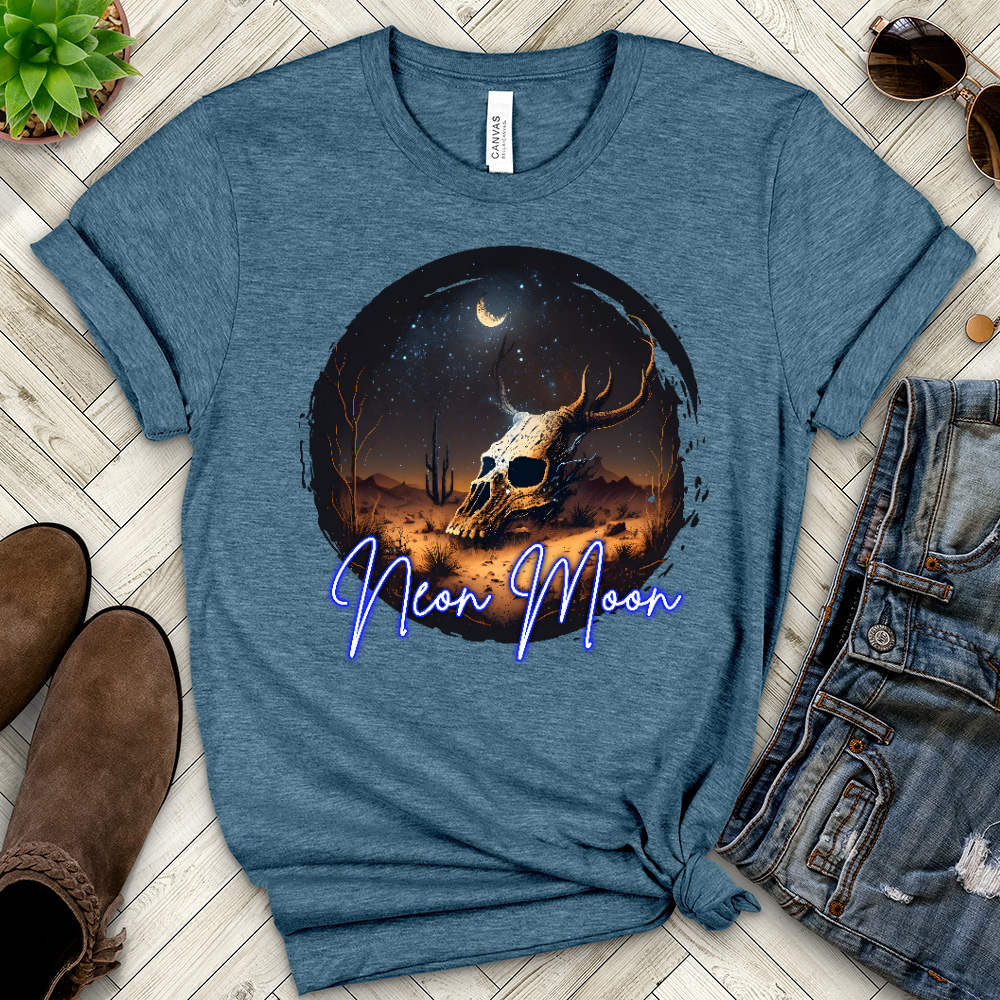 Neon Mood Heathered Tee