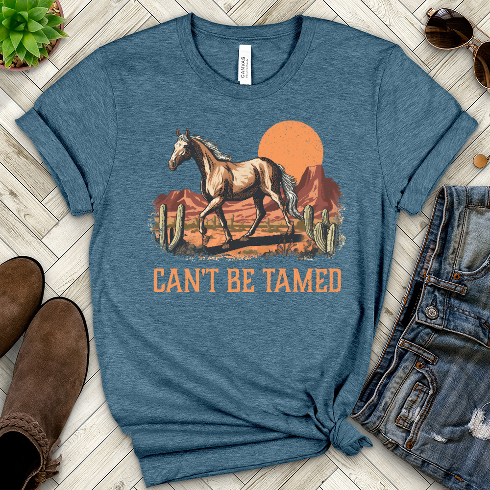 Can't Be Tamed Heathered Tee