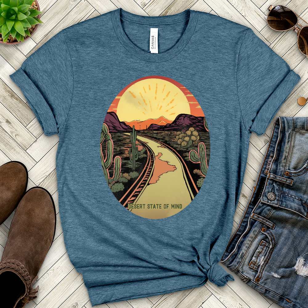 Desert State of Mind Heathered Tee