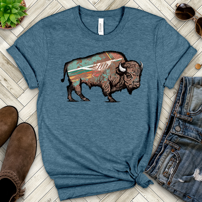 Buffalo Aztek Heathered Tee