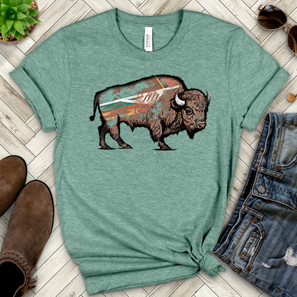 Buffalo Aztek Heathered Tee