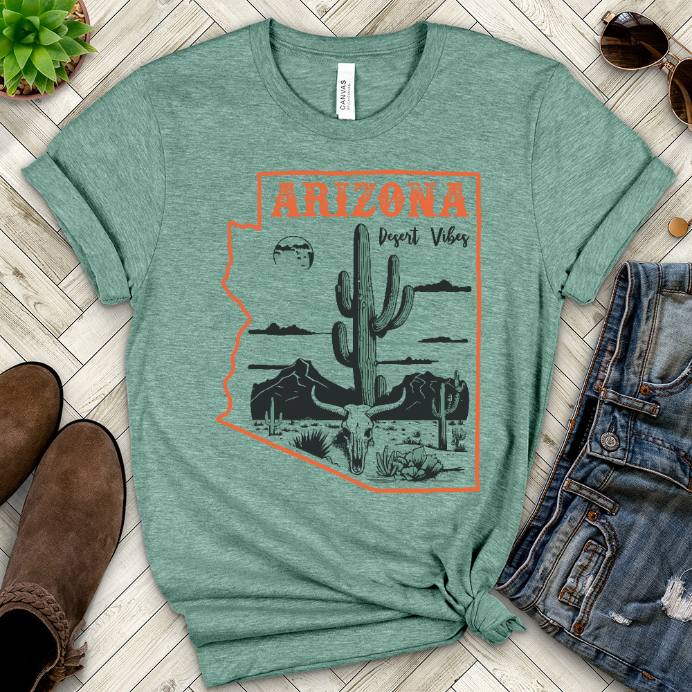 Arizona Desert Heathered Tee