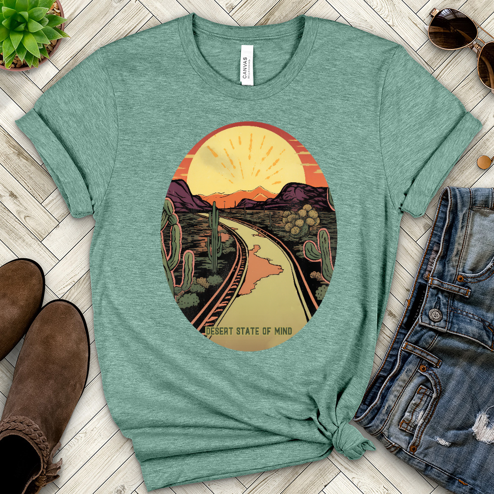 Desert State of Mind Heathered Tee