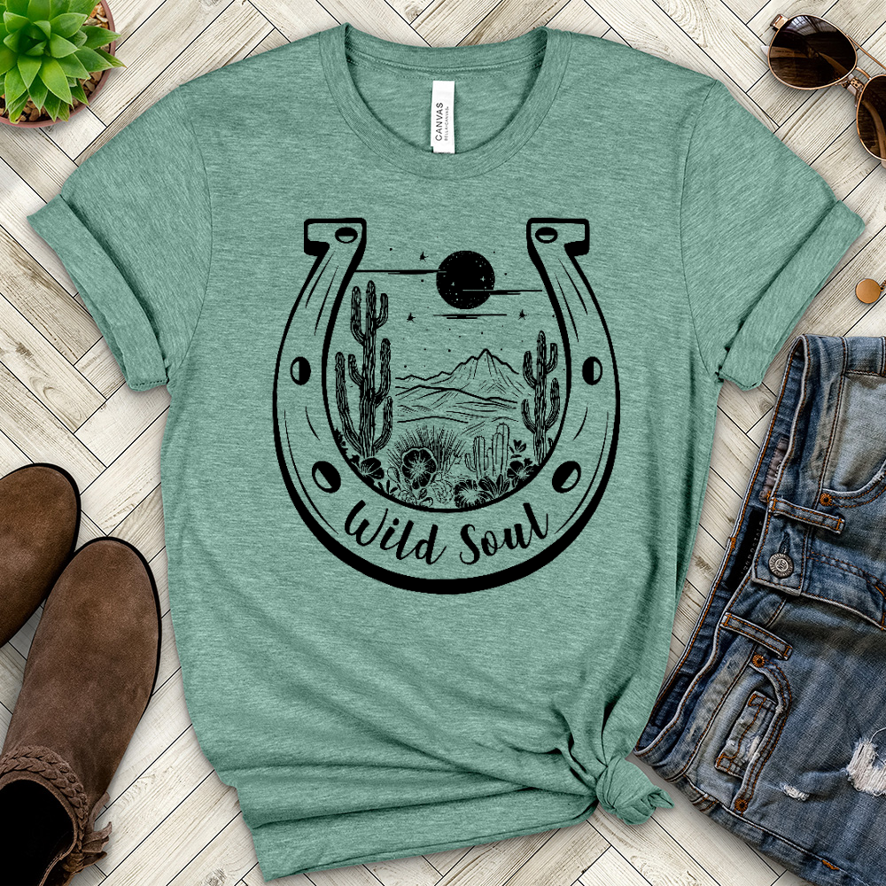 Wild Soul Heathered Tee