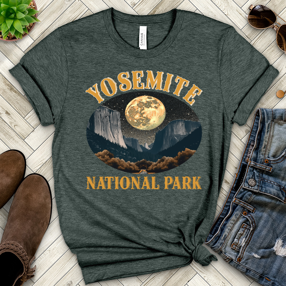 Yosemite Heathered Tee