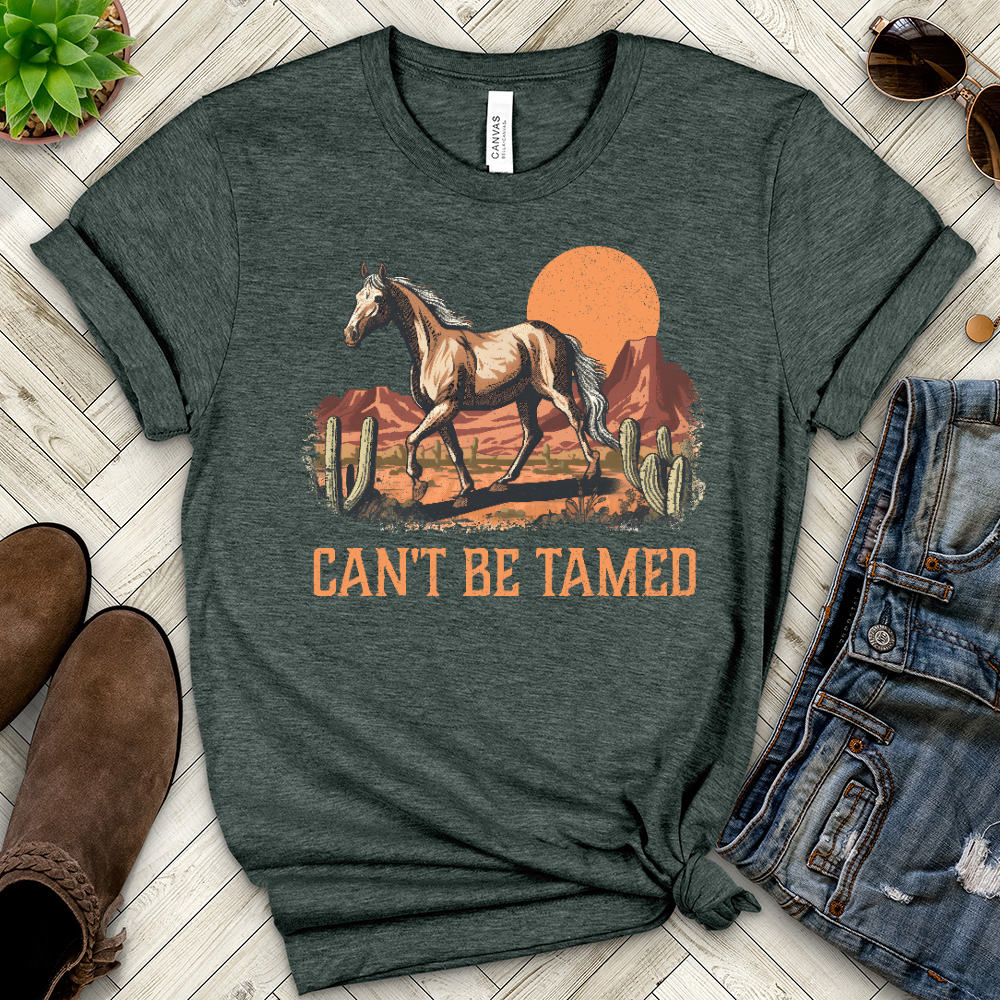 Can't Be Tamed Heathered Tee