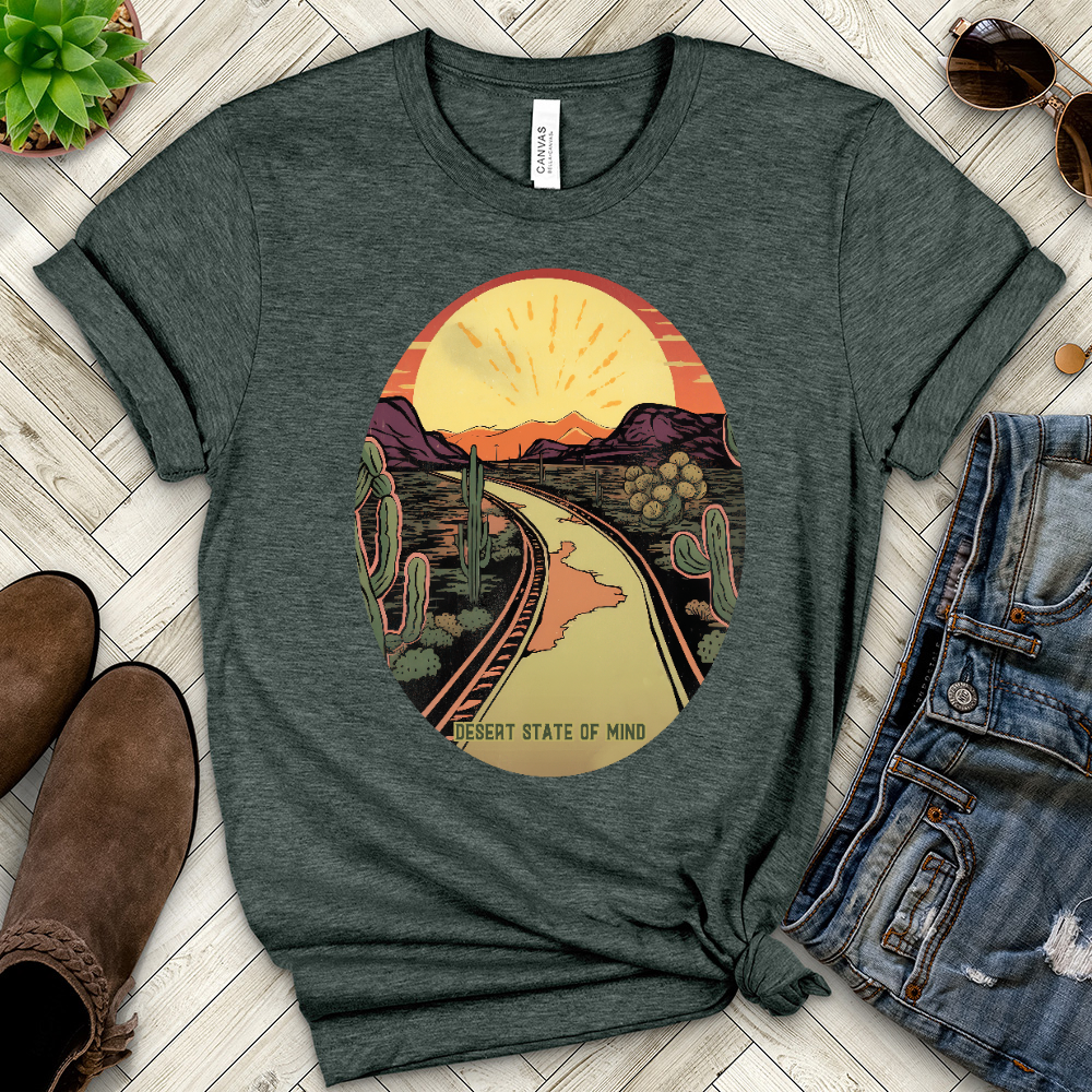 Desert State of Mind Heathered Tee