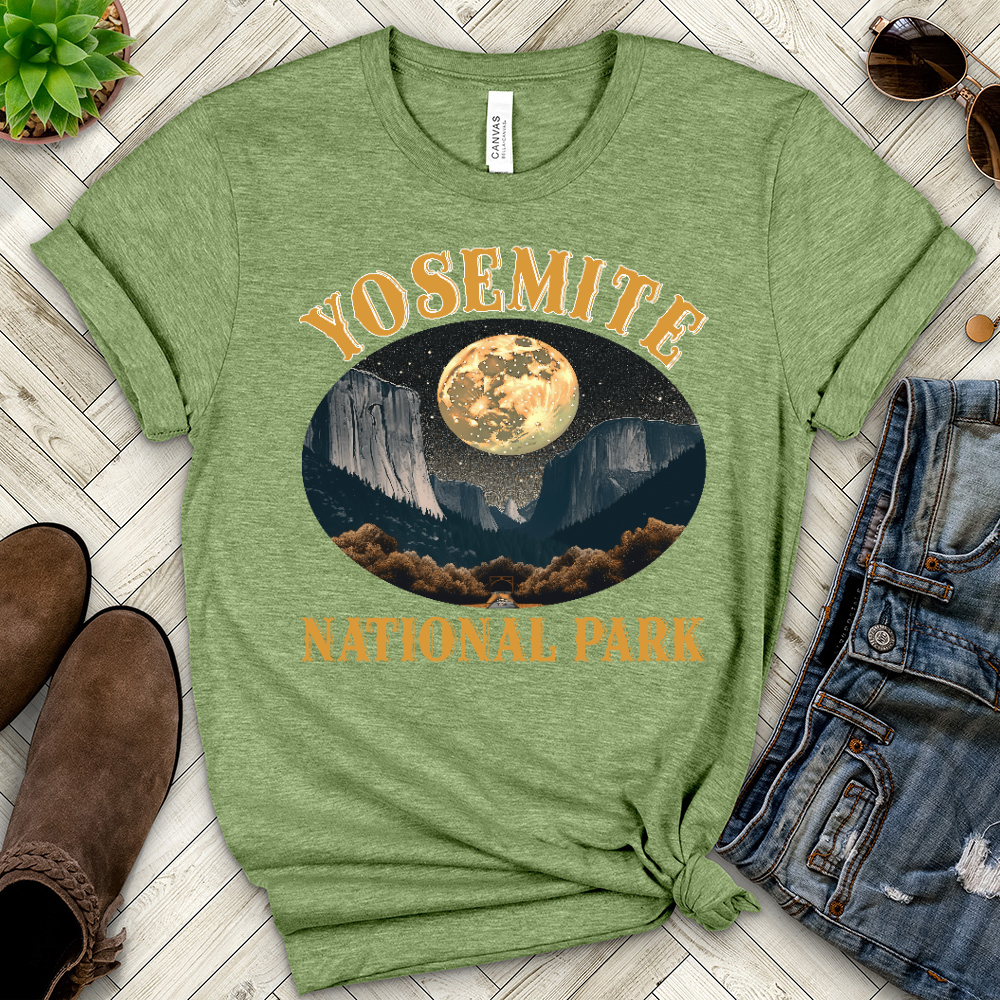 Yosemite Heathered Tee