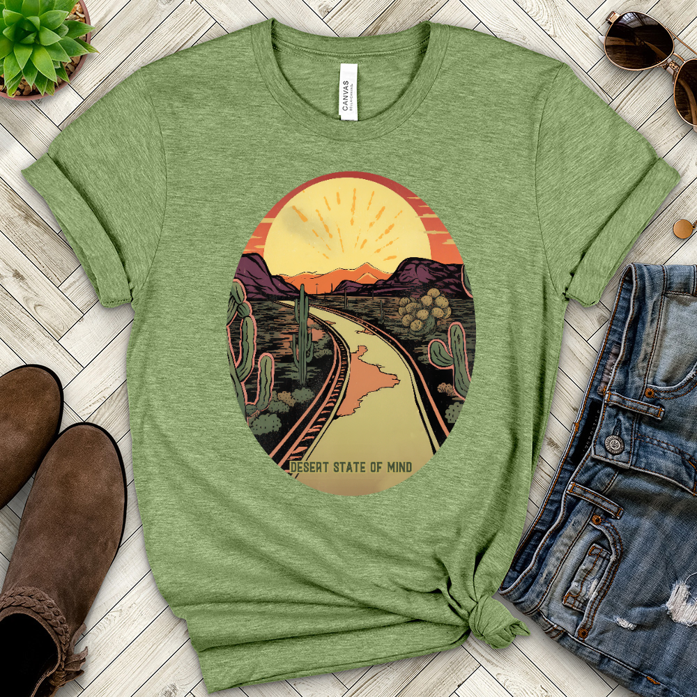 Desert State of Mind Heathered Tee