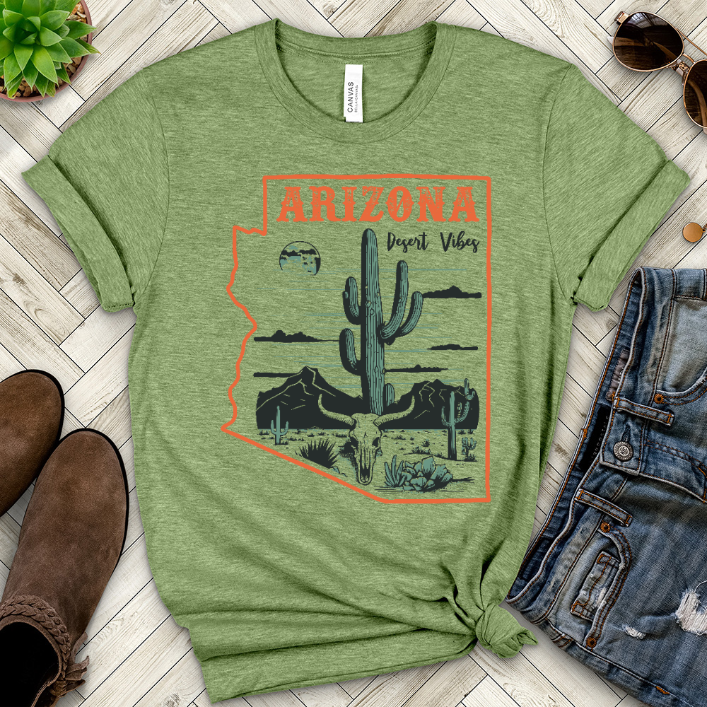 Arizona Desert Heathered Tee