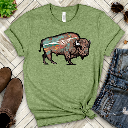 Buffalo Aztek Heathered Tee