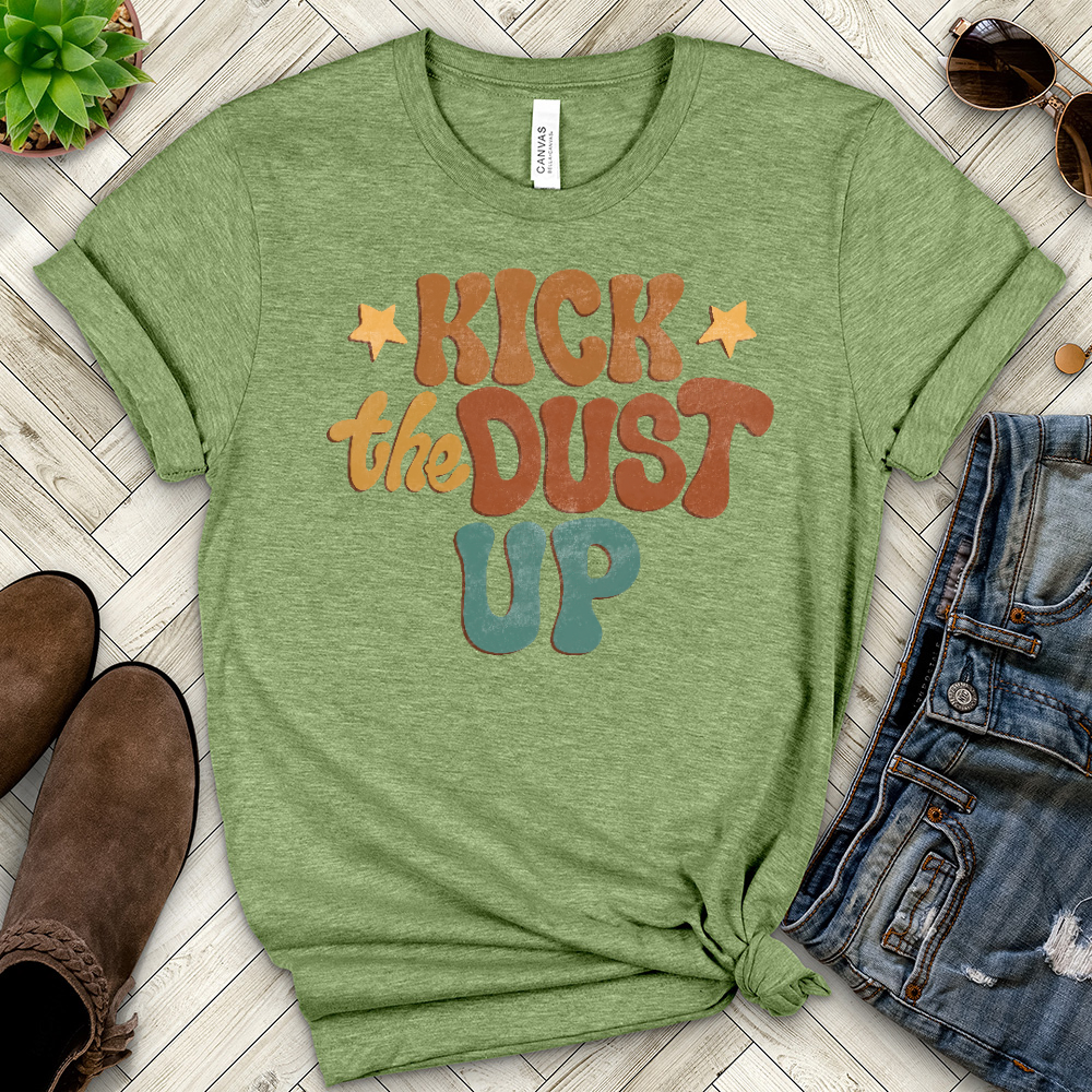 Kick the Dust Up Heathered Tee