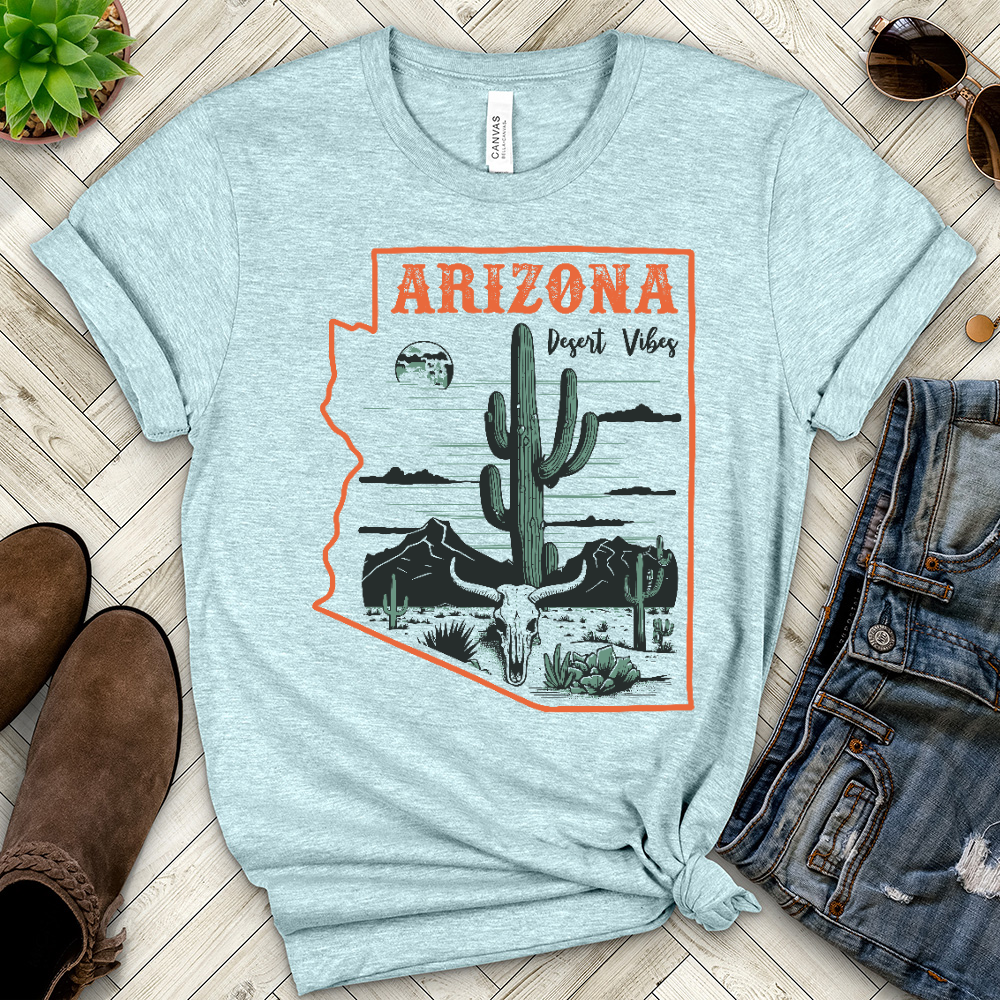 Arizona Desert Heathered Tee