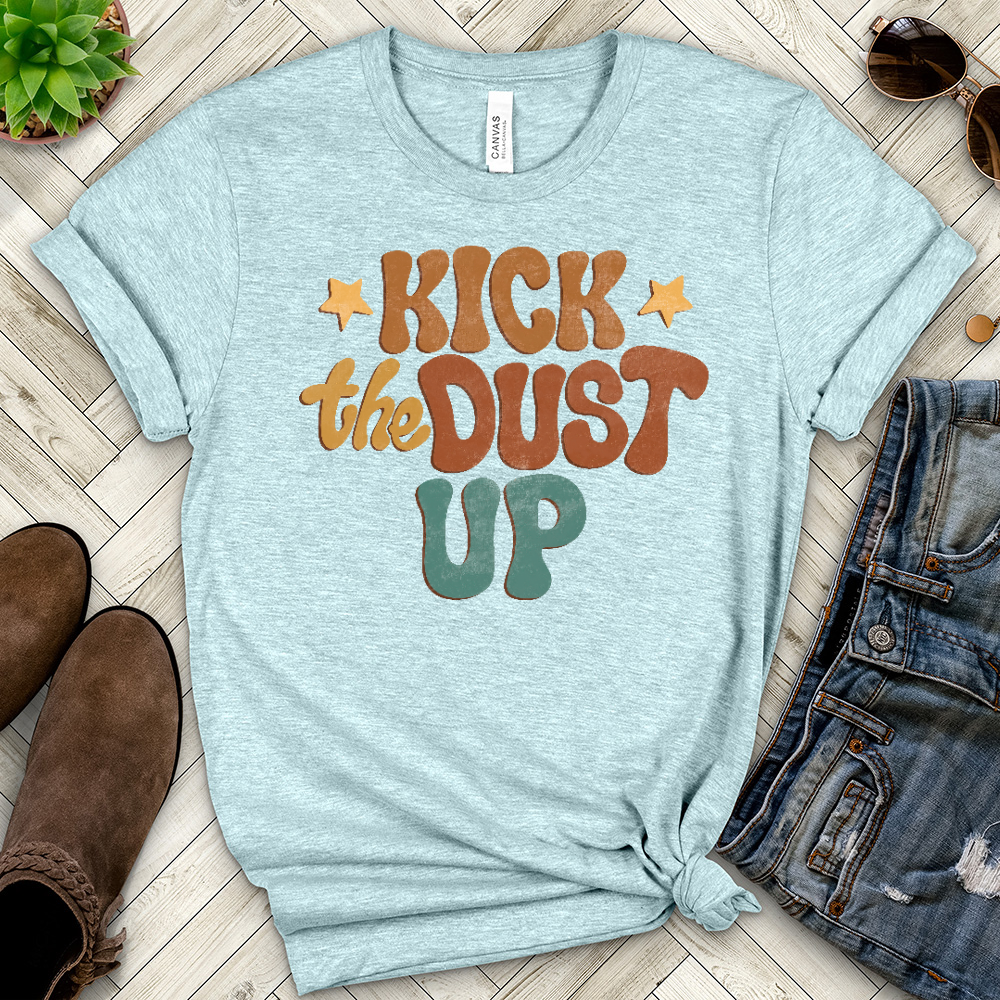 Kick the Dust Up Heathered Tee