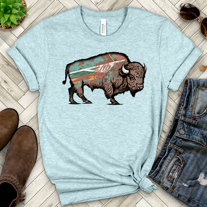 Buffalo Aztek Heathered Tee
