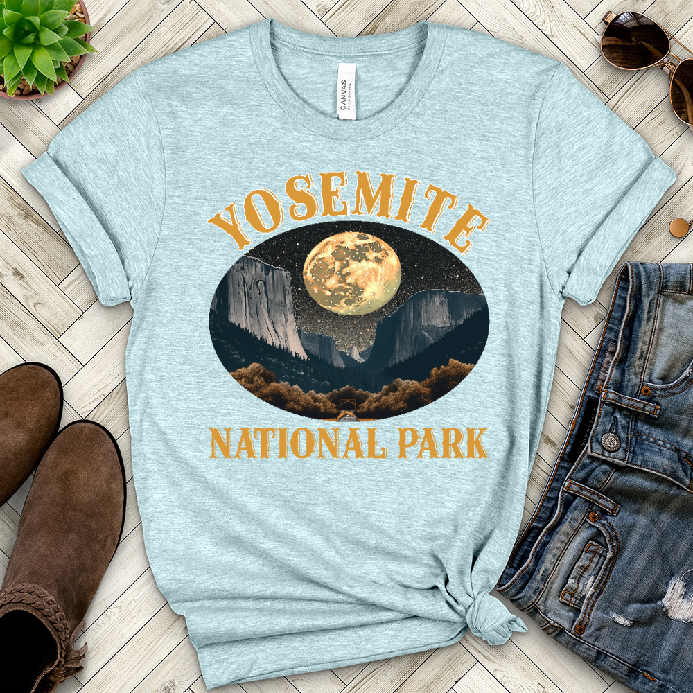 Yosemite Heathered Tee