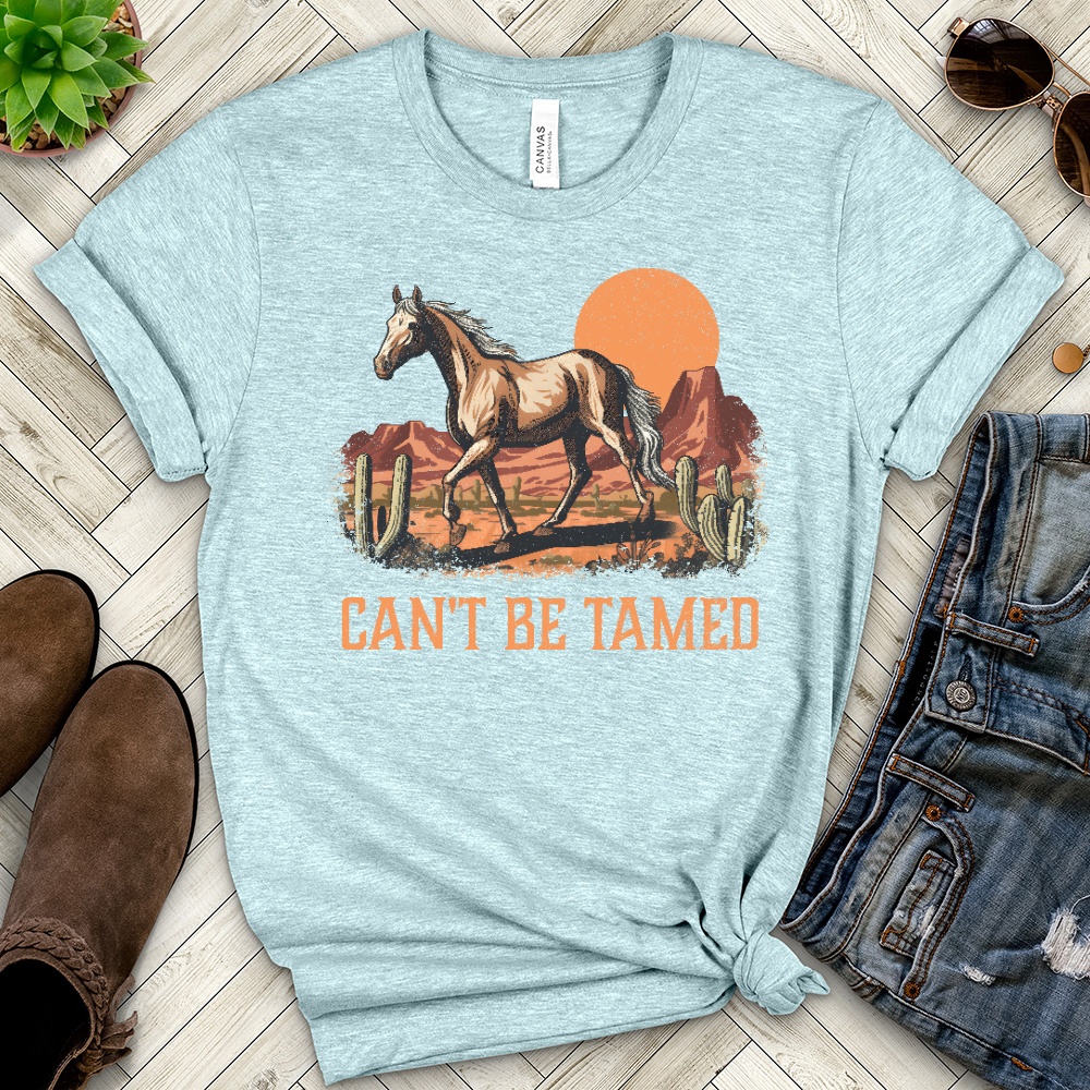 Can't Be Tamed Heathered Tee