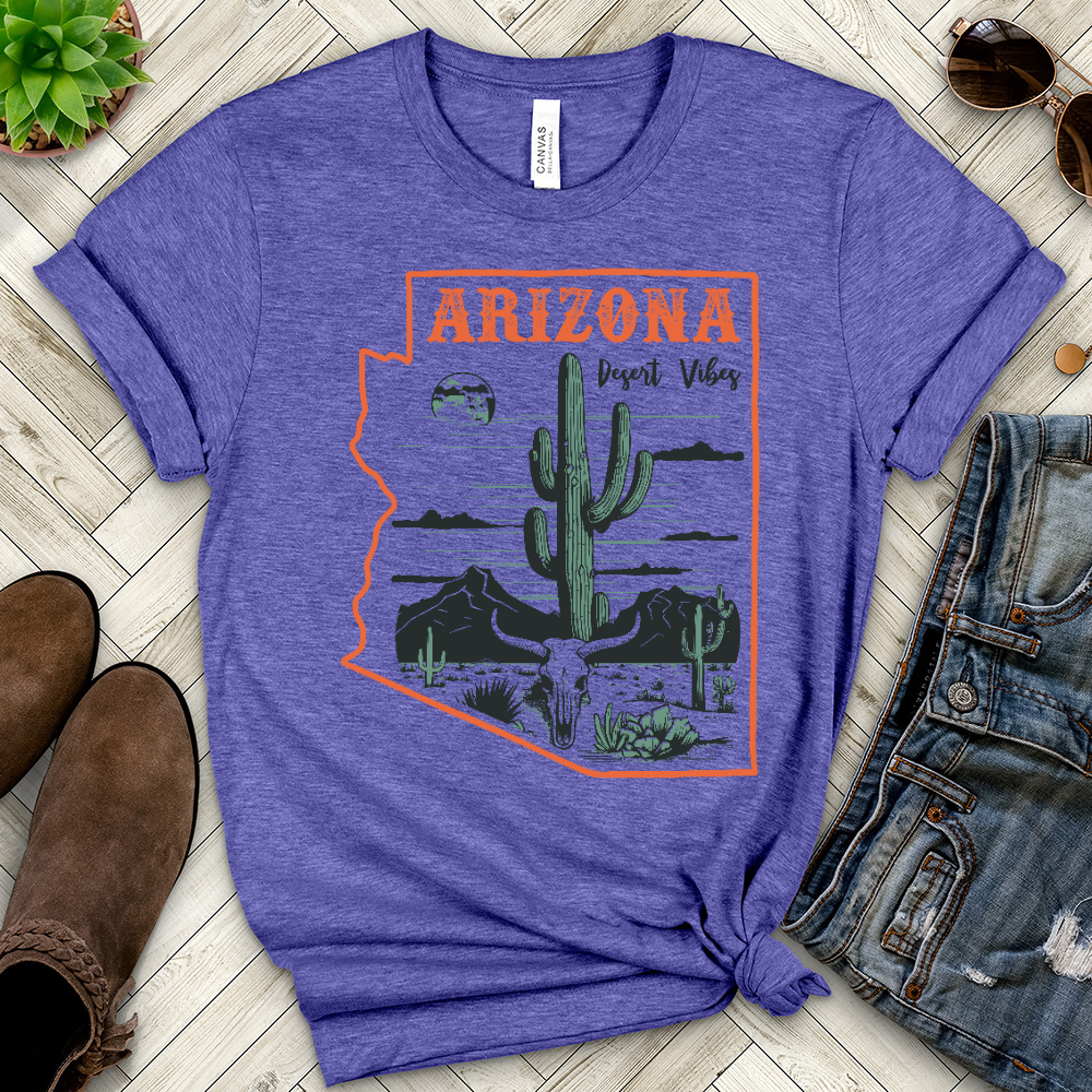 Arizona Desert Heathered Tee