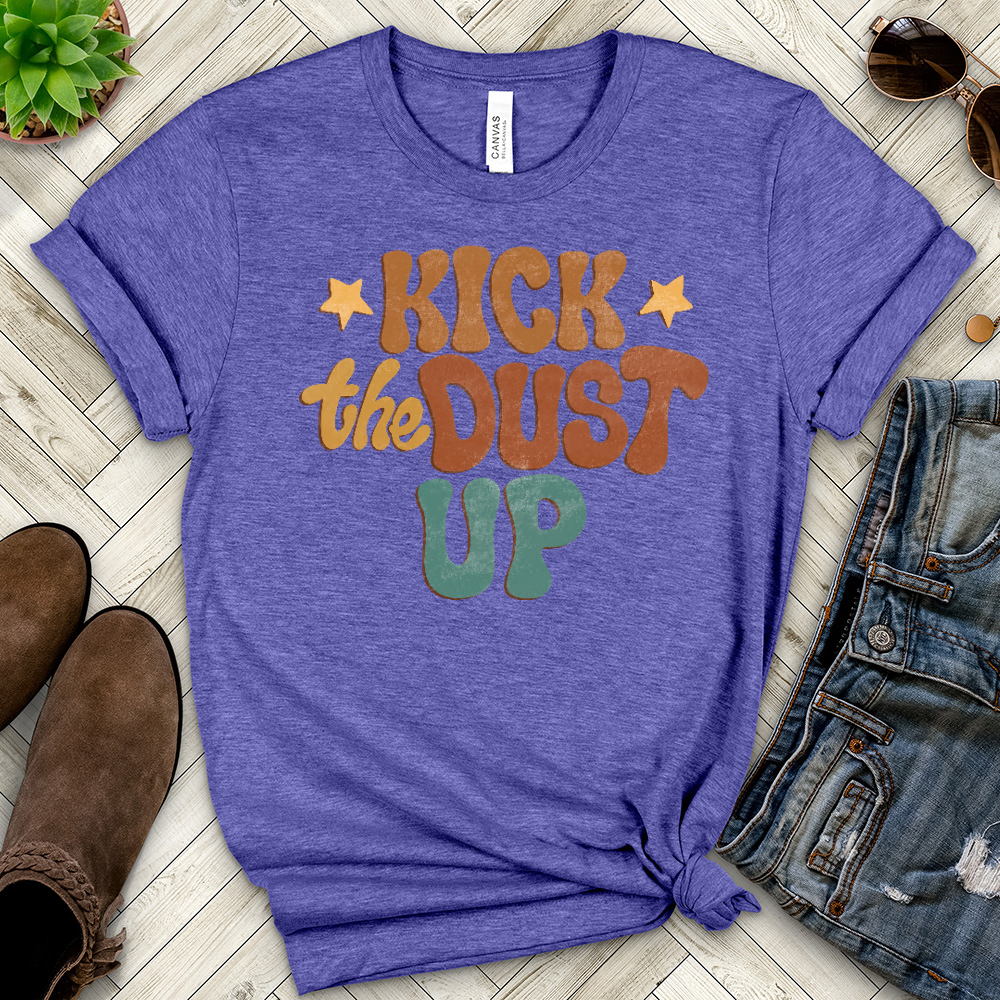 Kick the Dust Up Heathered Tee