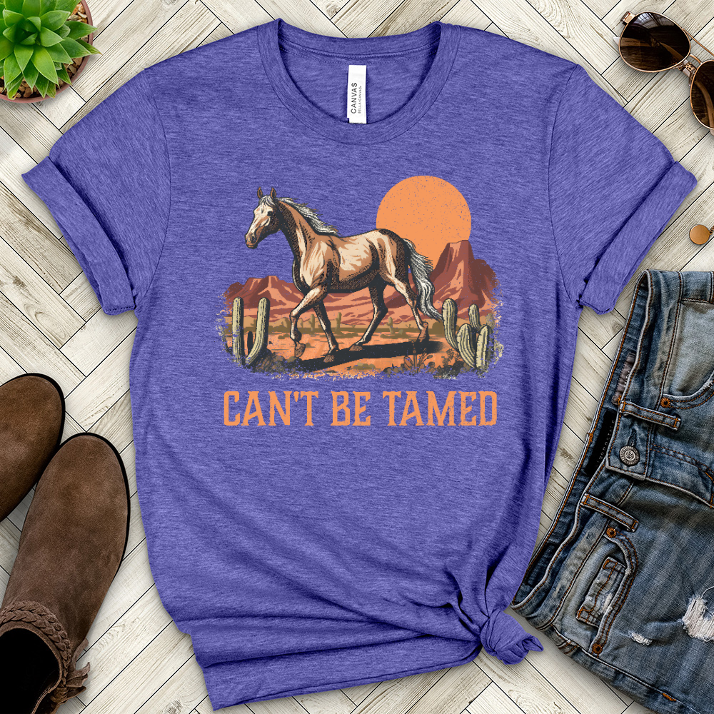 Can't Be Tamed Heathered Tee