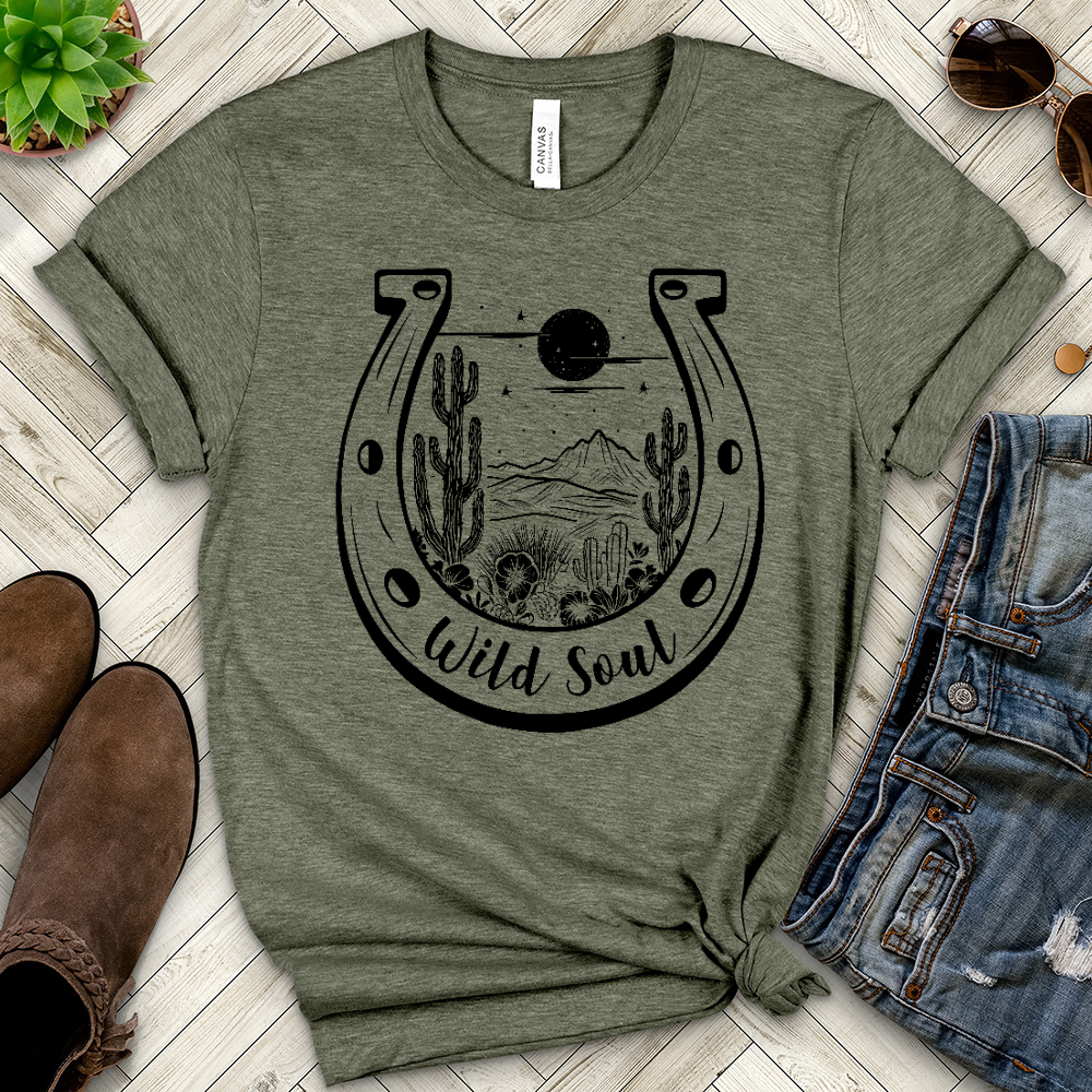 Wild Soul Heathered Tee