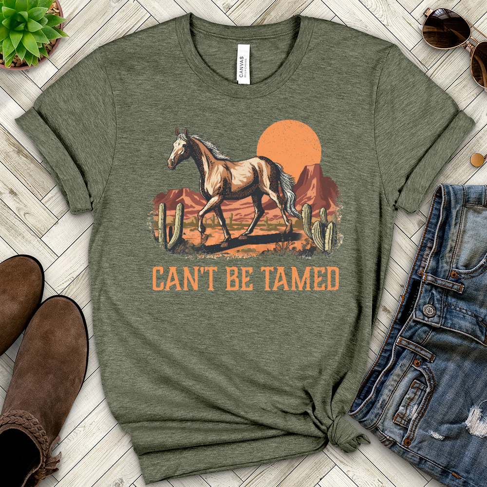 Can't Be Tamed Heathered Tee