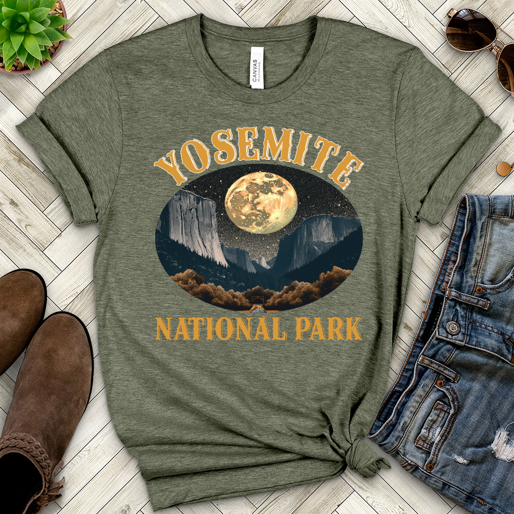 Yosemite Heathered Tee