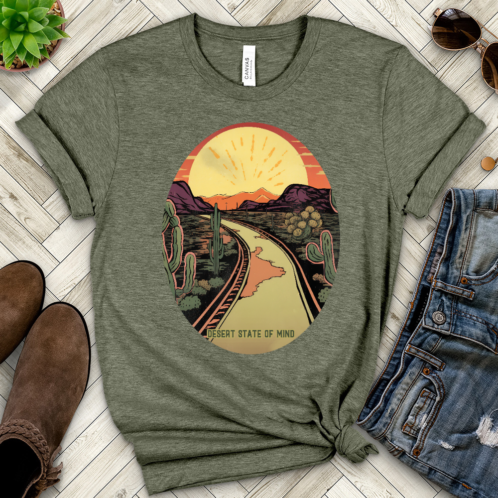 Desert State of Mind Heathered Tee