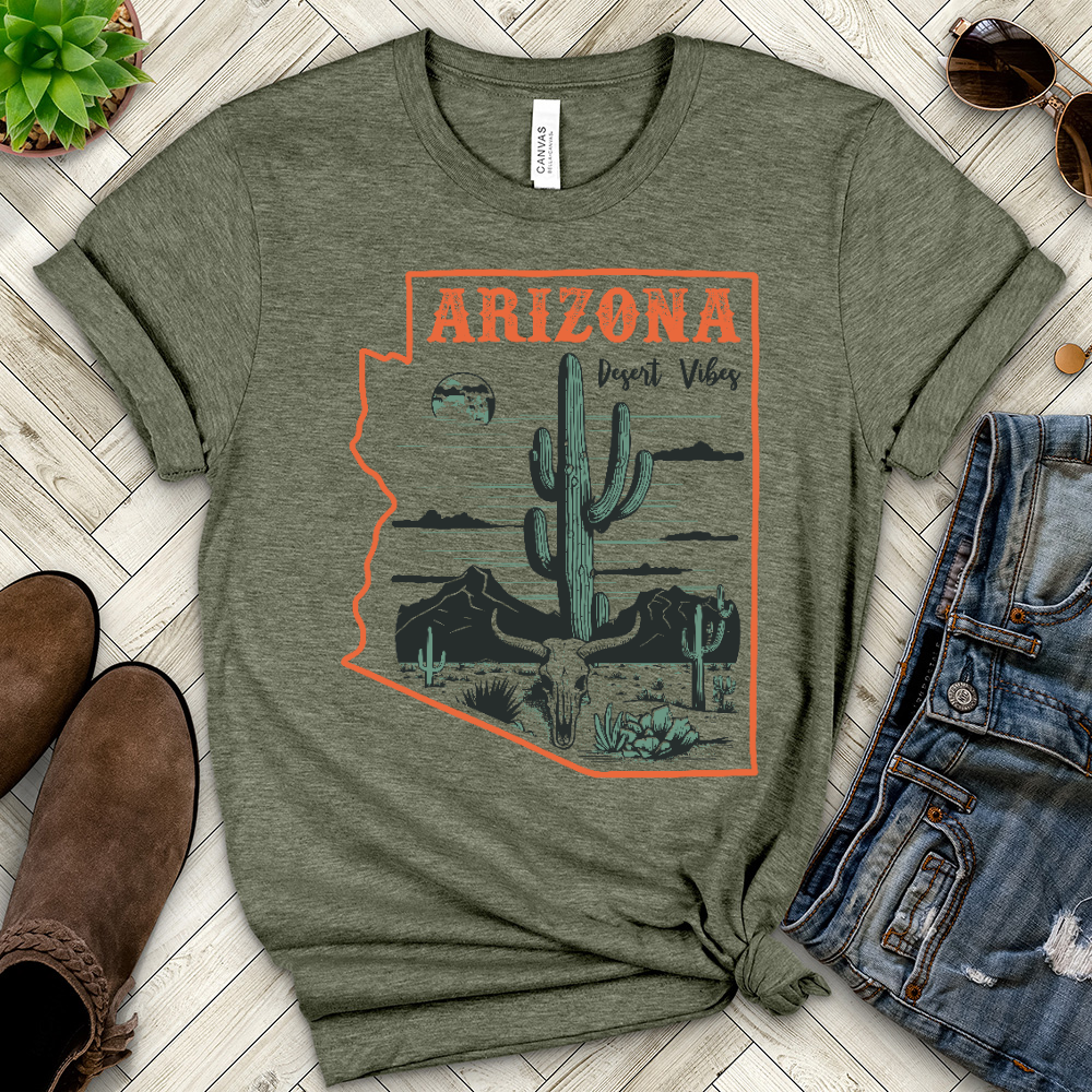 Arizona Desert Heathered Tee