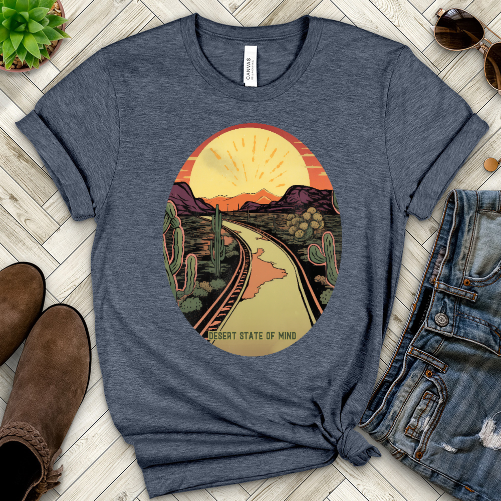 Desert State of Mind Heathered Tee
