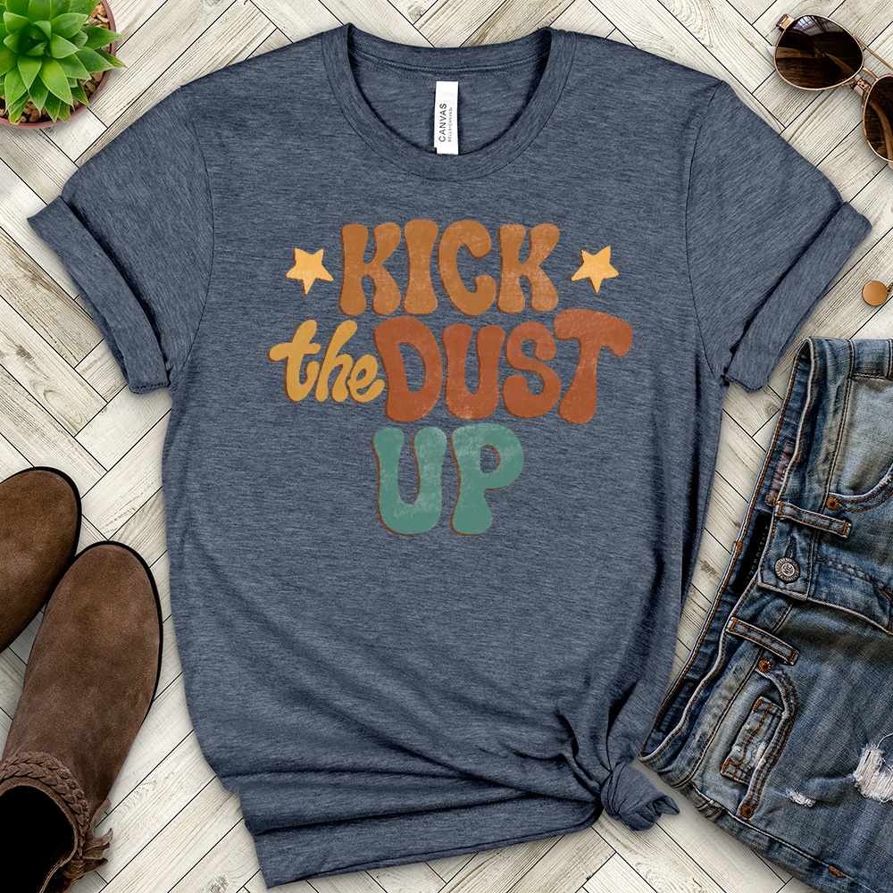 Kick the Dust Up Heathered Tee