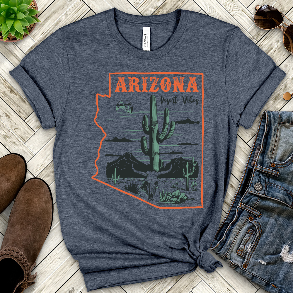 Arizona Desert Heathered Tee