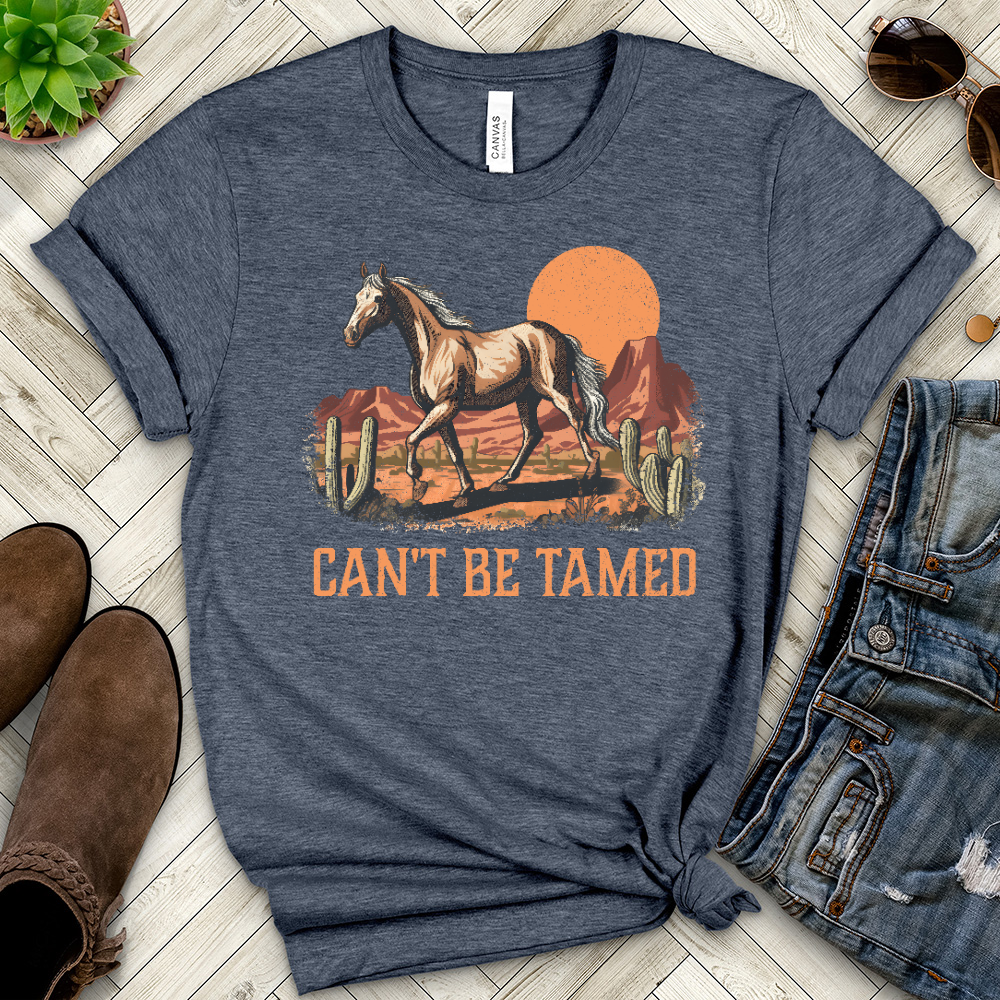 Can't Be Tamed Heathered Tee