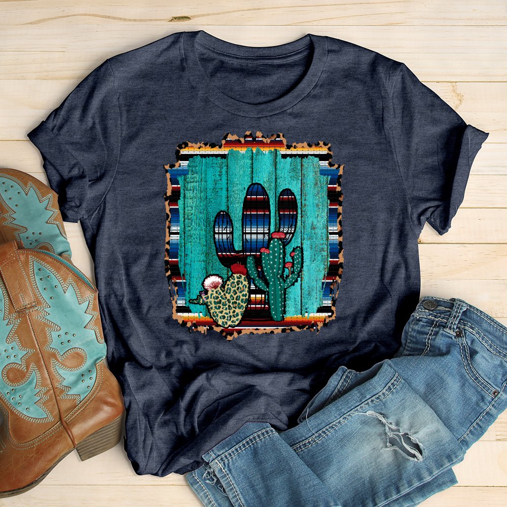 Cactus Serape Tee