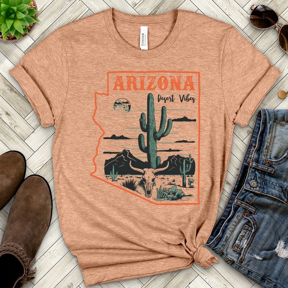 Arizona Desert Heathered Tee