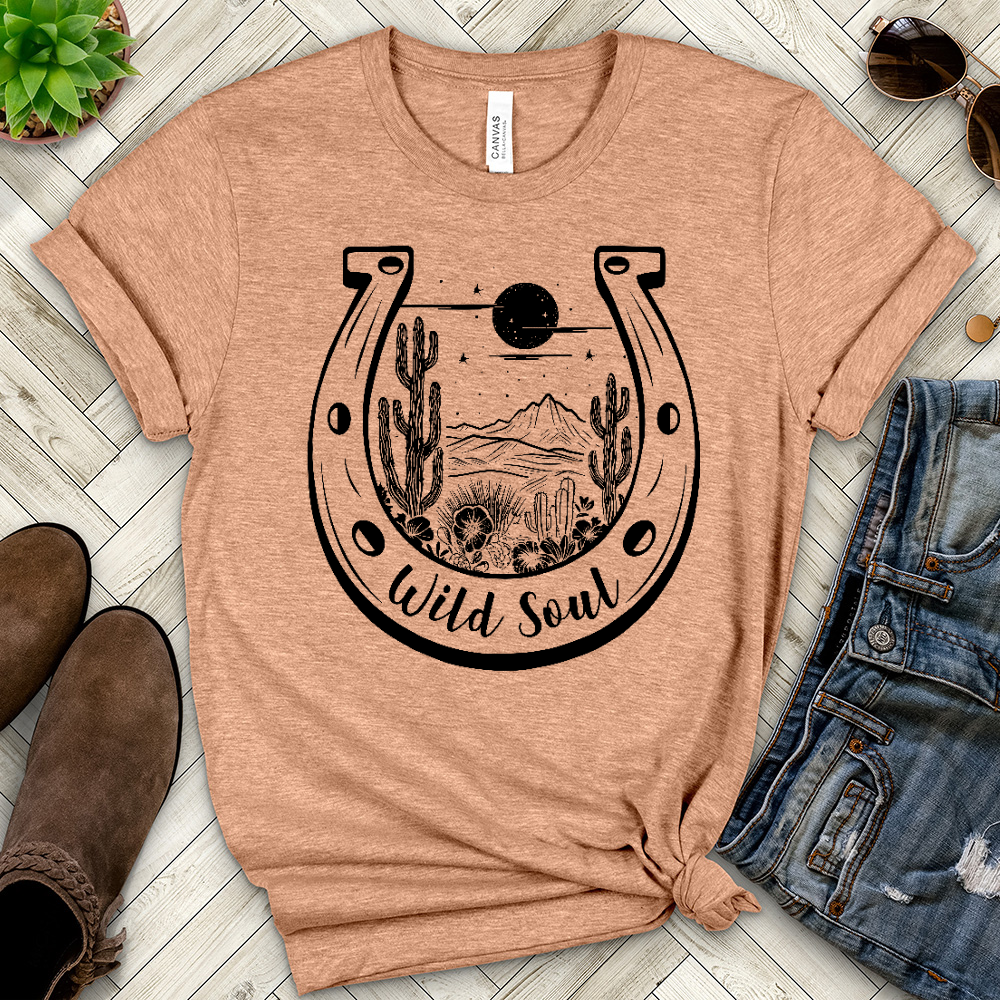 Wild Soul Heathered Tee