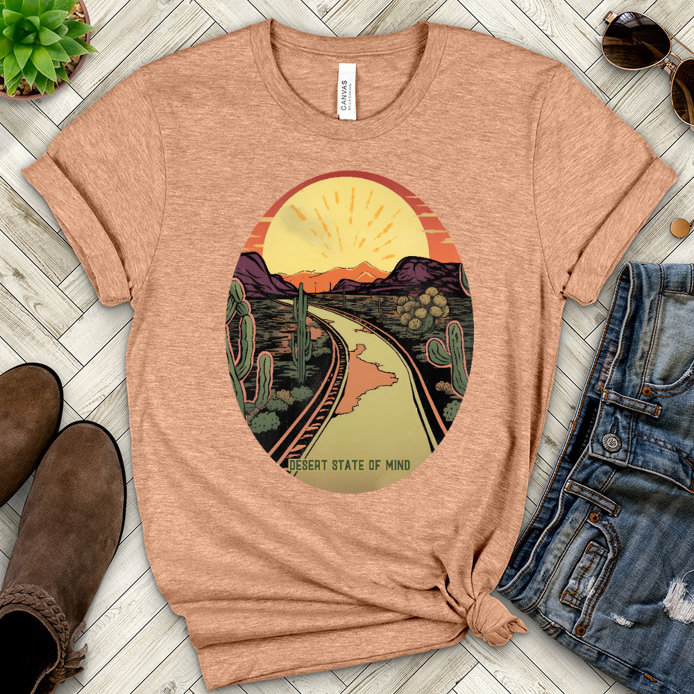 Desert State of Mind Heathered Tee