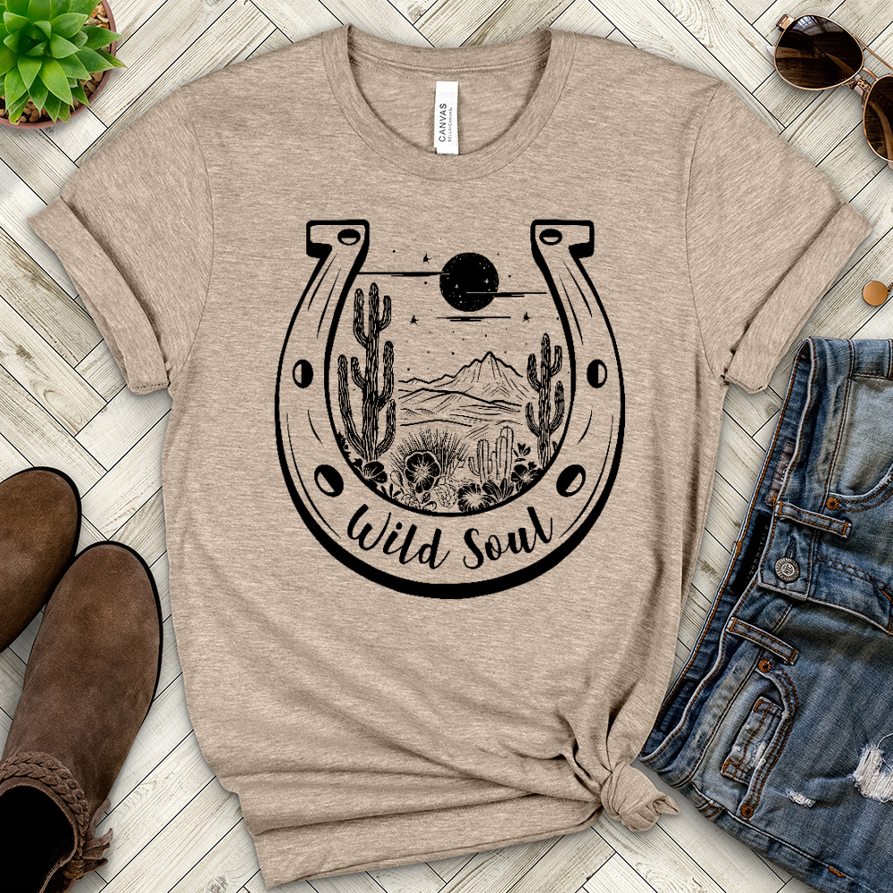Wild Soul Heathered Tee