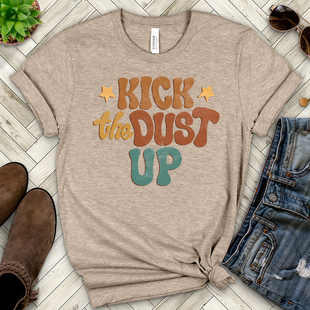 Kick the Dust Up Heathered Tee