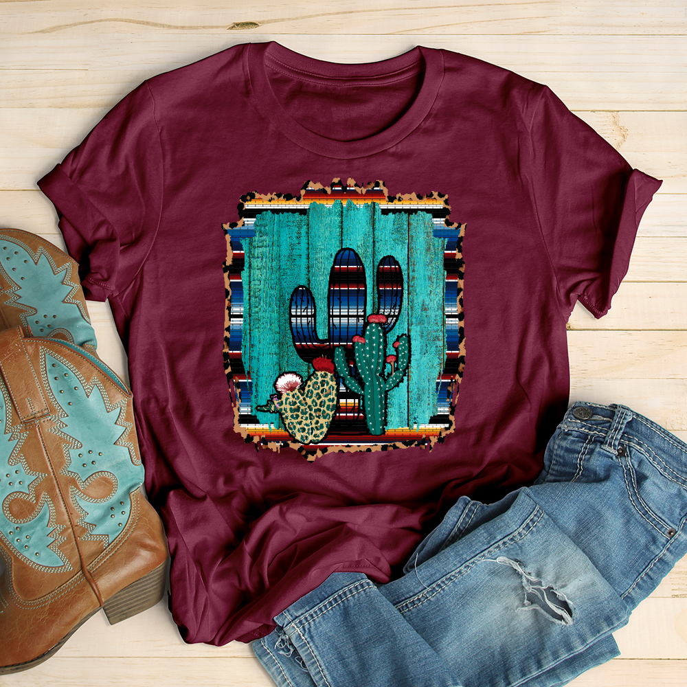 Cactus Serape Tee