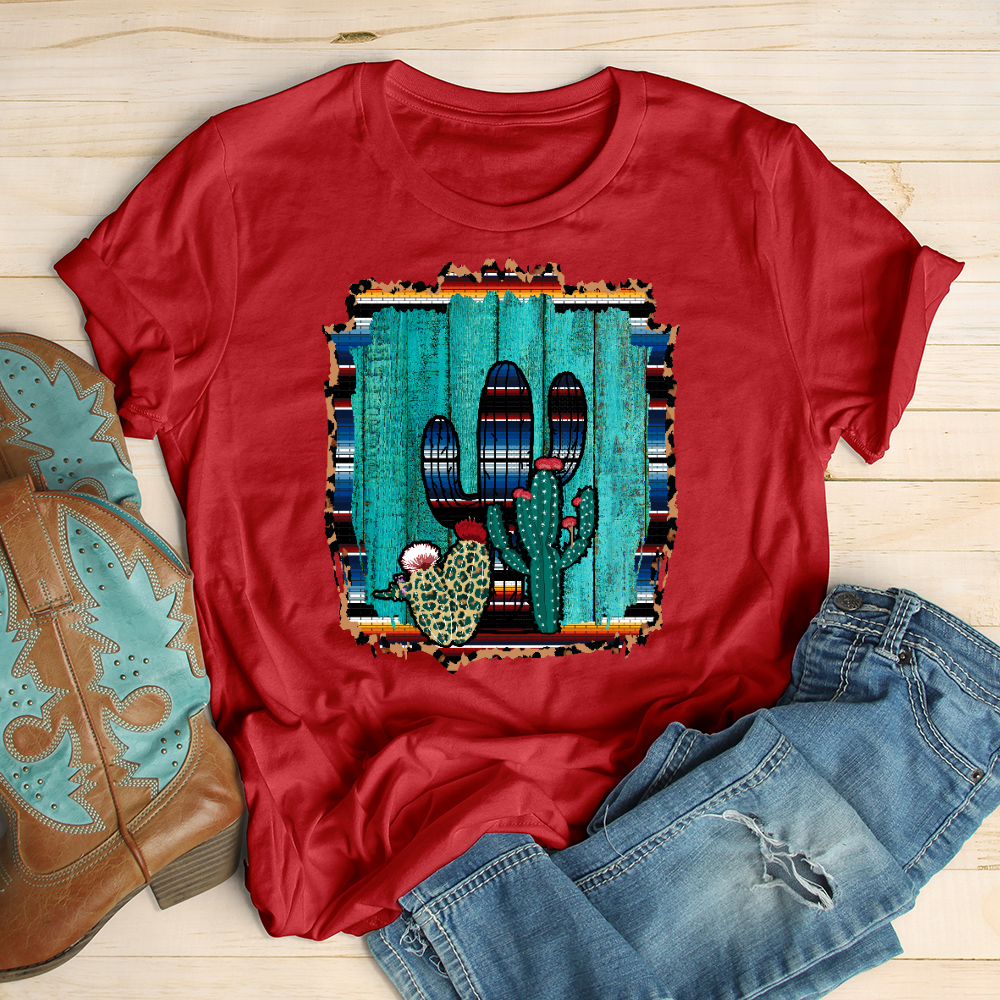 Cactus Serape Tee