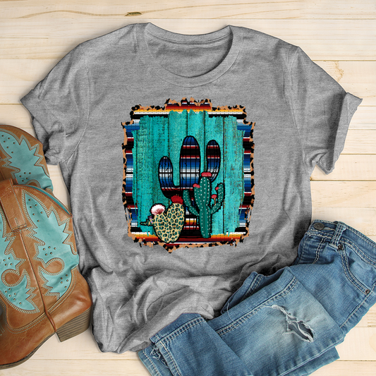 Cactus Serape Tee