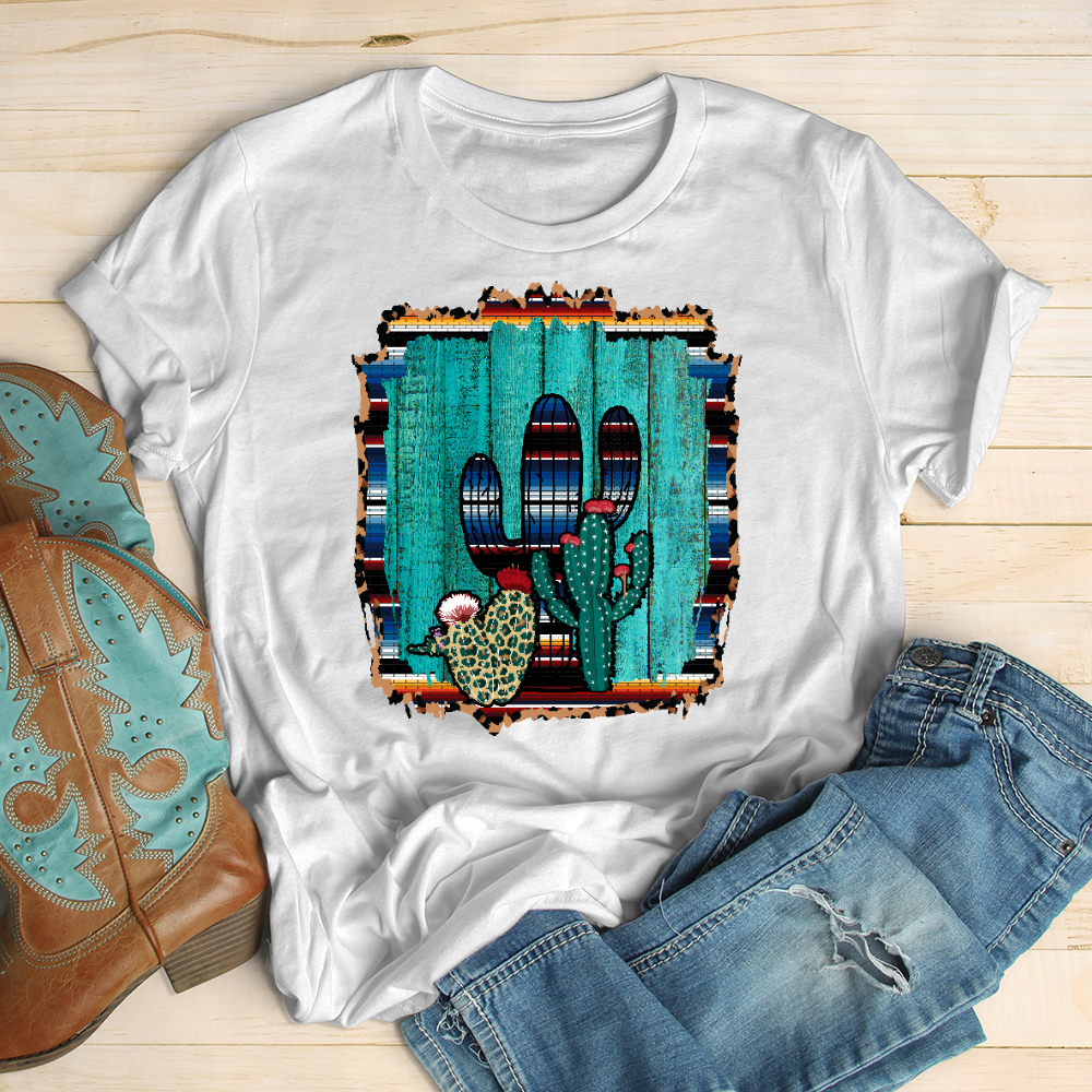 Cactus Serape Tee